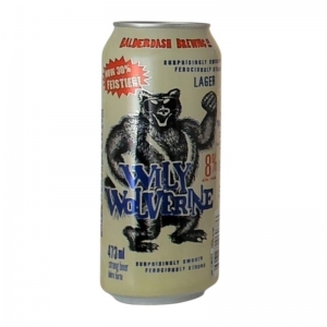 Wily Wolverine Tall Can